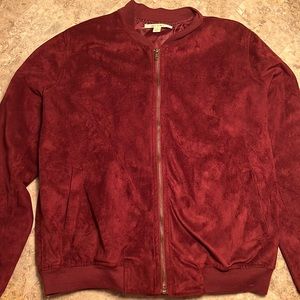 Francesca’s Suede Jacket